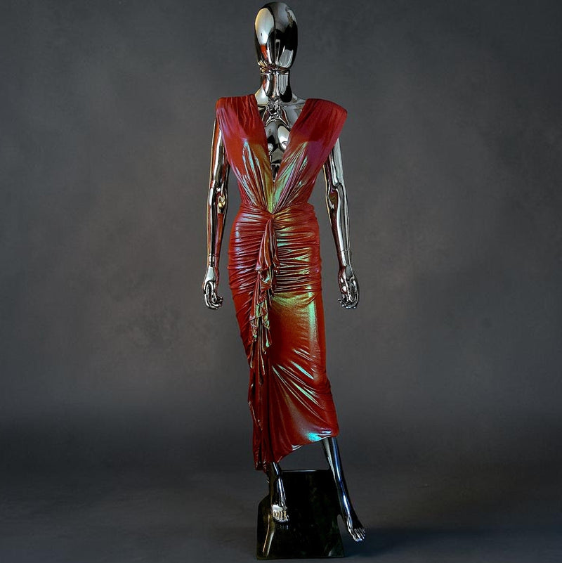 Alexandre Vauthier robe de soirée prés du corp dos nu - L.F Lusso
