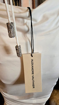 Alexandre Vauthier robe blanche neuve - L.F Lusso