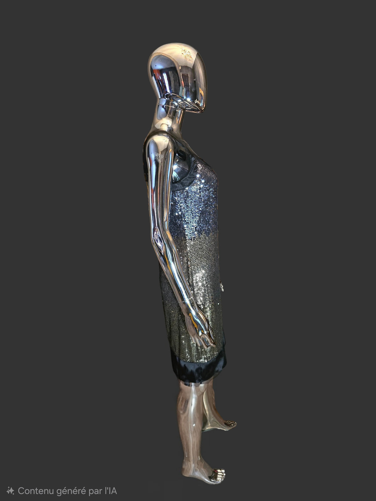 robe de soirée en sequins John Galliano - L.F Lusso
