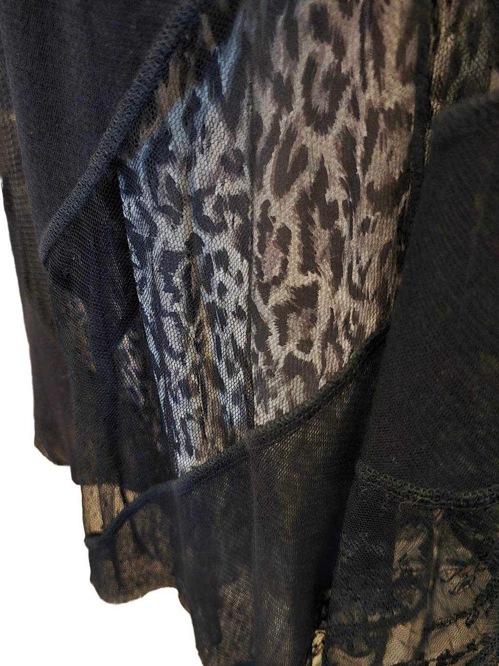 Balmain robe courte en voile