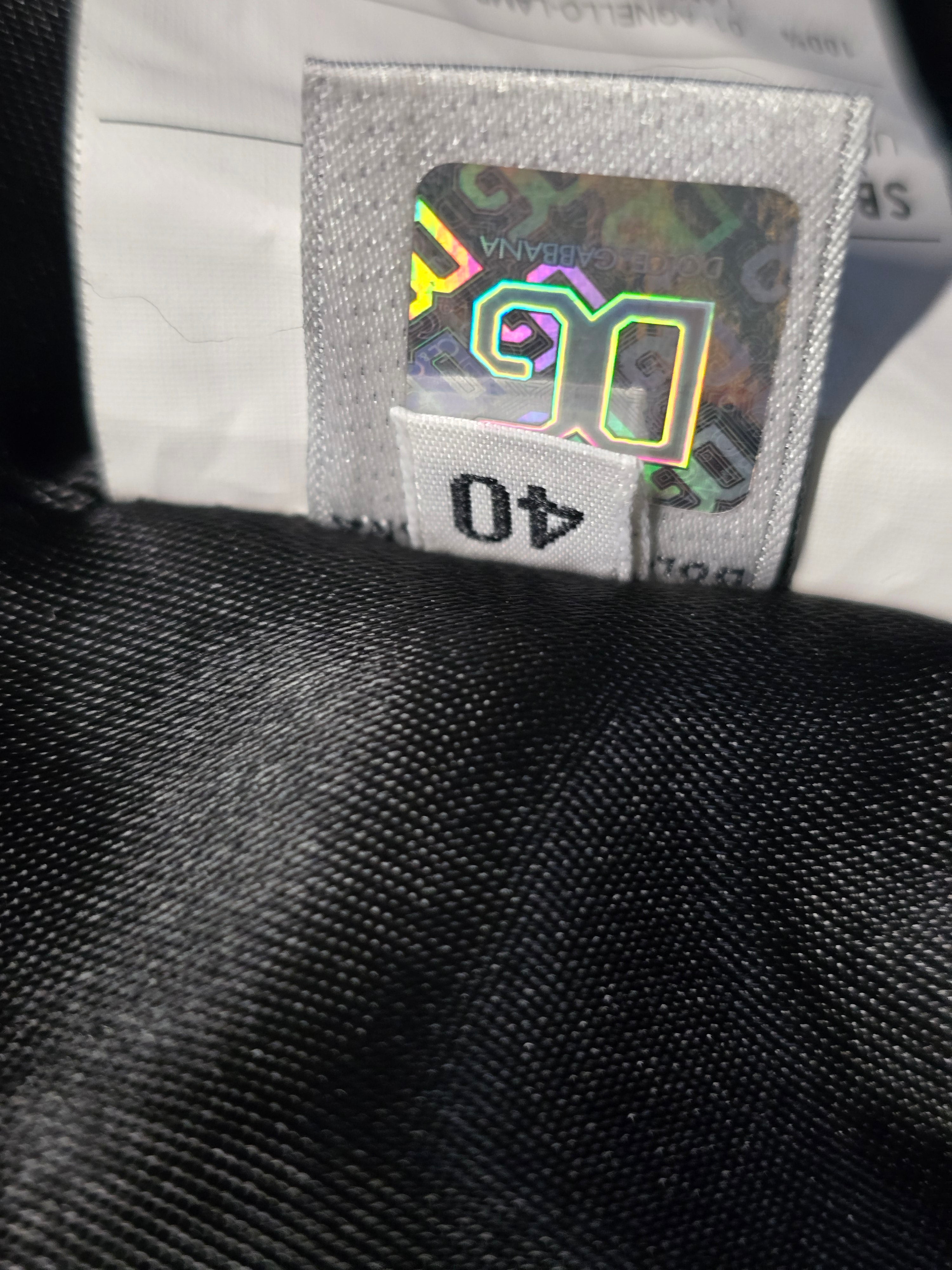 Dolce & Gabanna blouson cuir doré