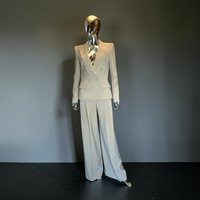 Alexandre Vauthier tailleur beige T36 neuf - L.F Lusso
