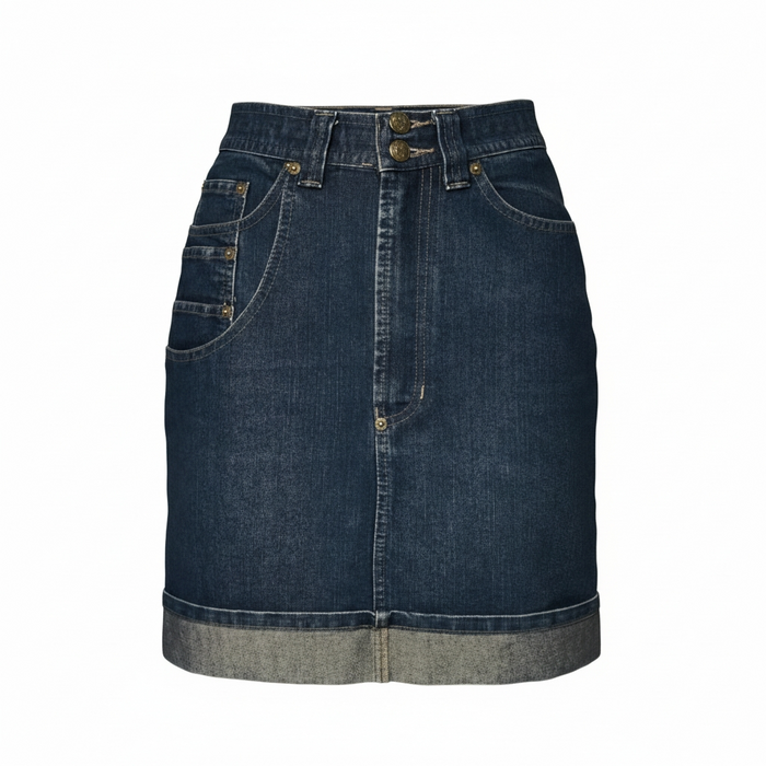 Jean Paul Gaultier denim skirt size 36 vintage - L.F Lusso