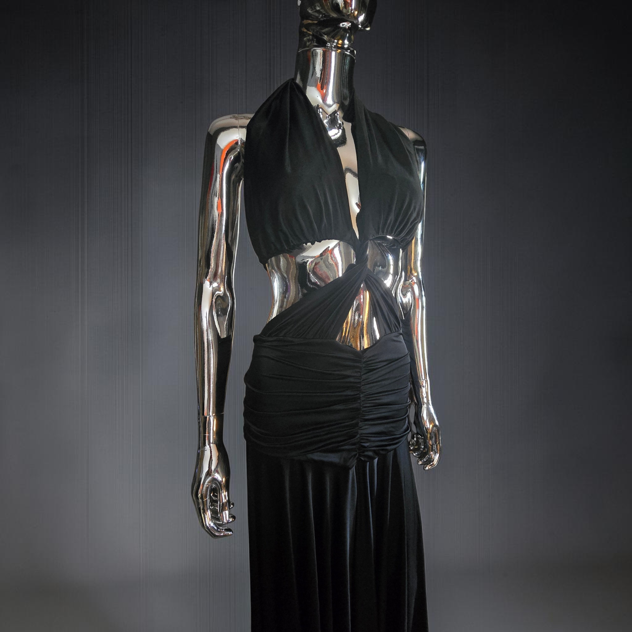 Robe noire Alexandre Vauthier - L.F Lusso