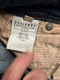 John Galliano Jupe Denim Graffitis T40