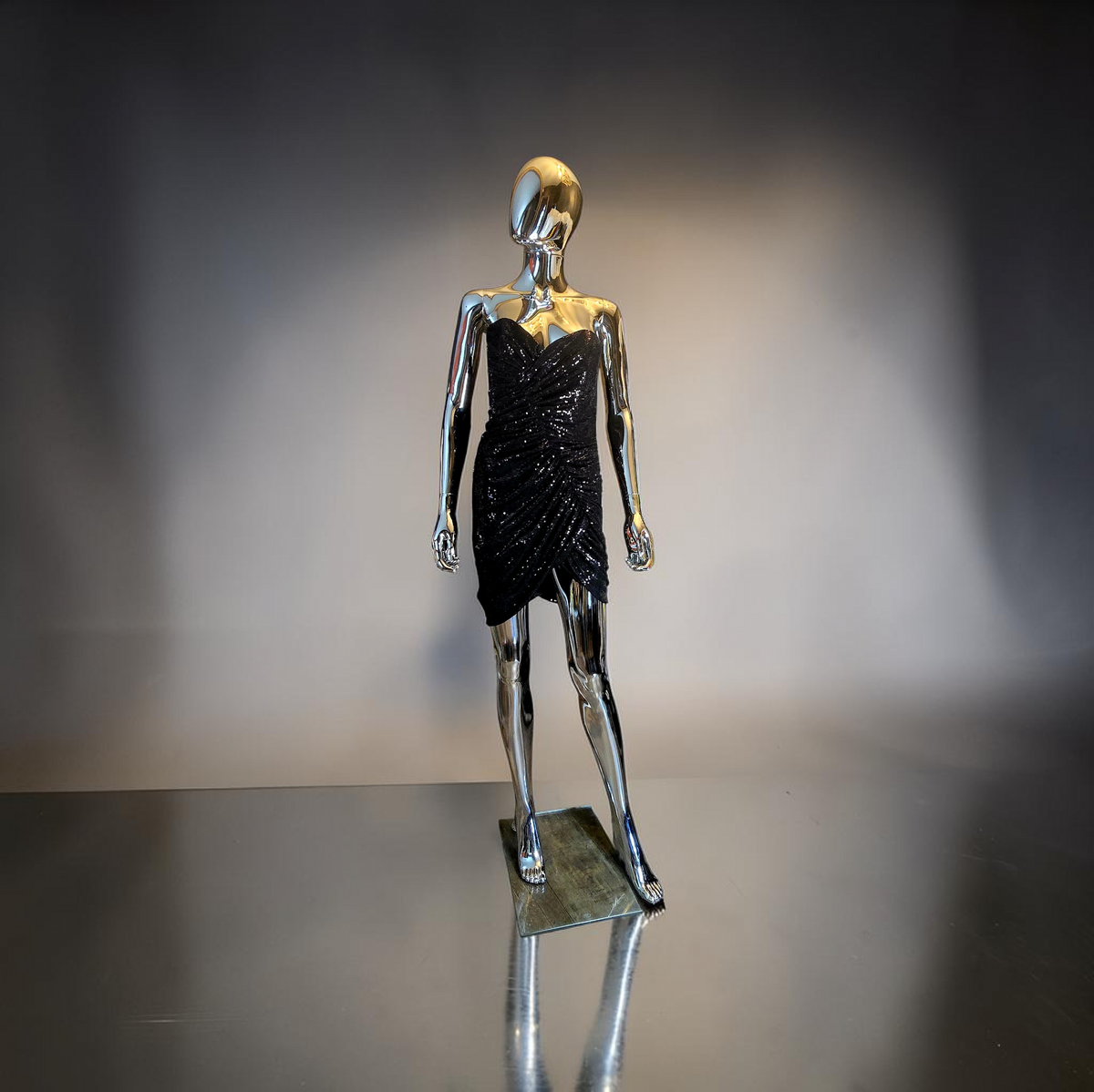 Alexandre Vauthier robe courte de soirée noire - L.F Lusso