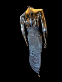 Alexandre Vauthier robe argent dos nu neuve - L.F Lusso