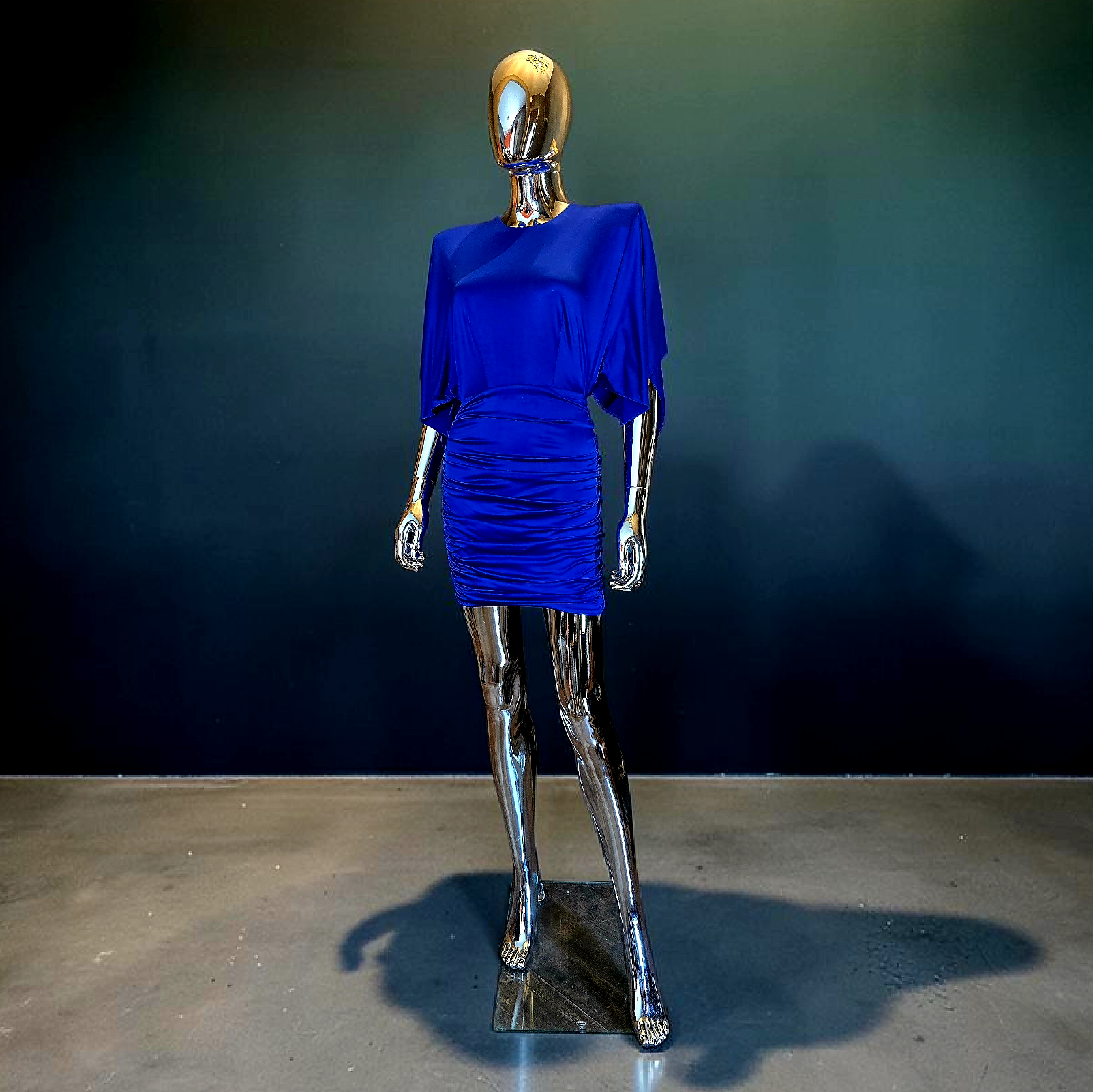 robe bleu dos nu Alexandre Vauthier - L.F Lusso