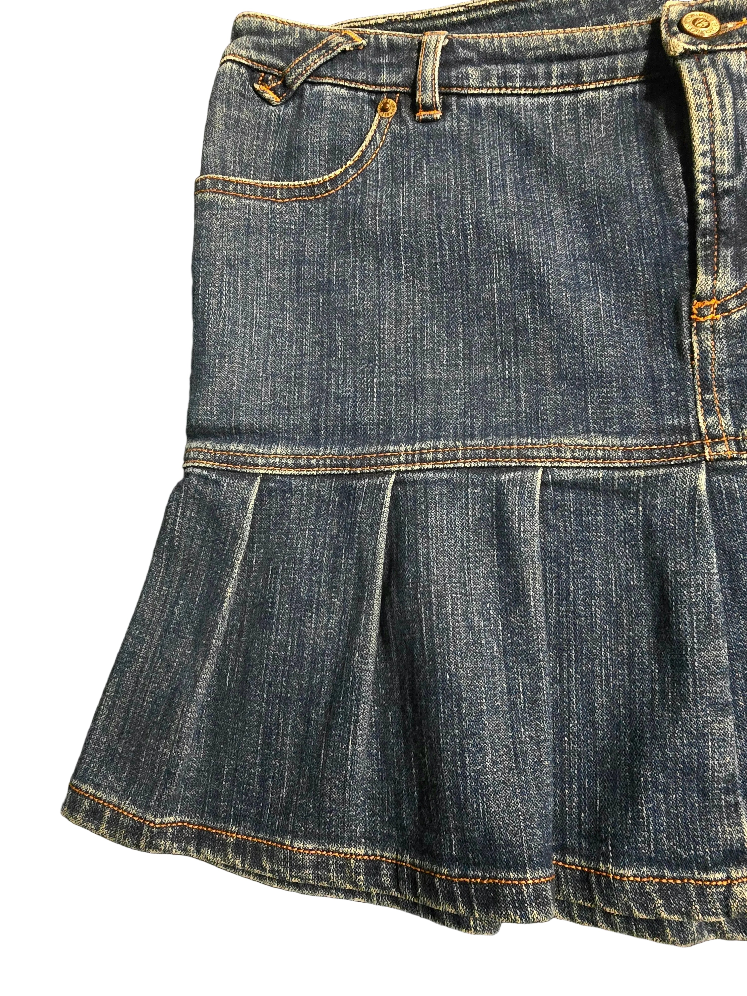 Versace jupe denin