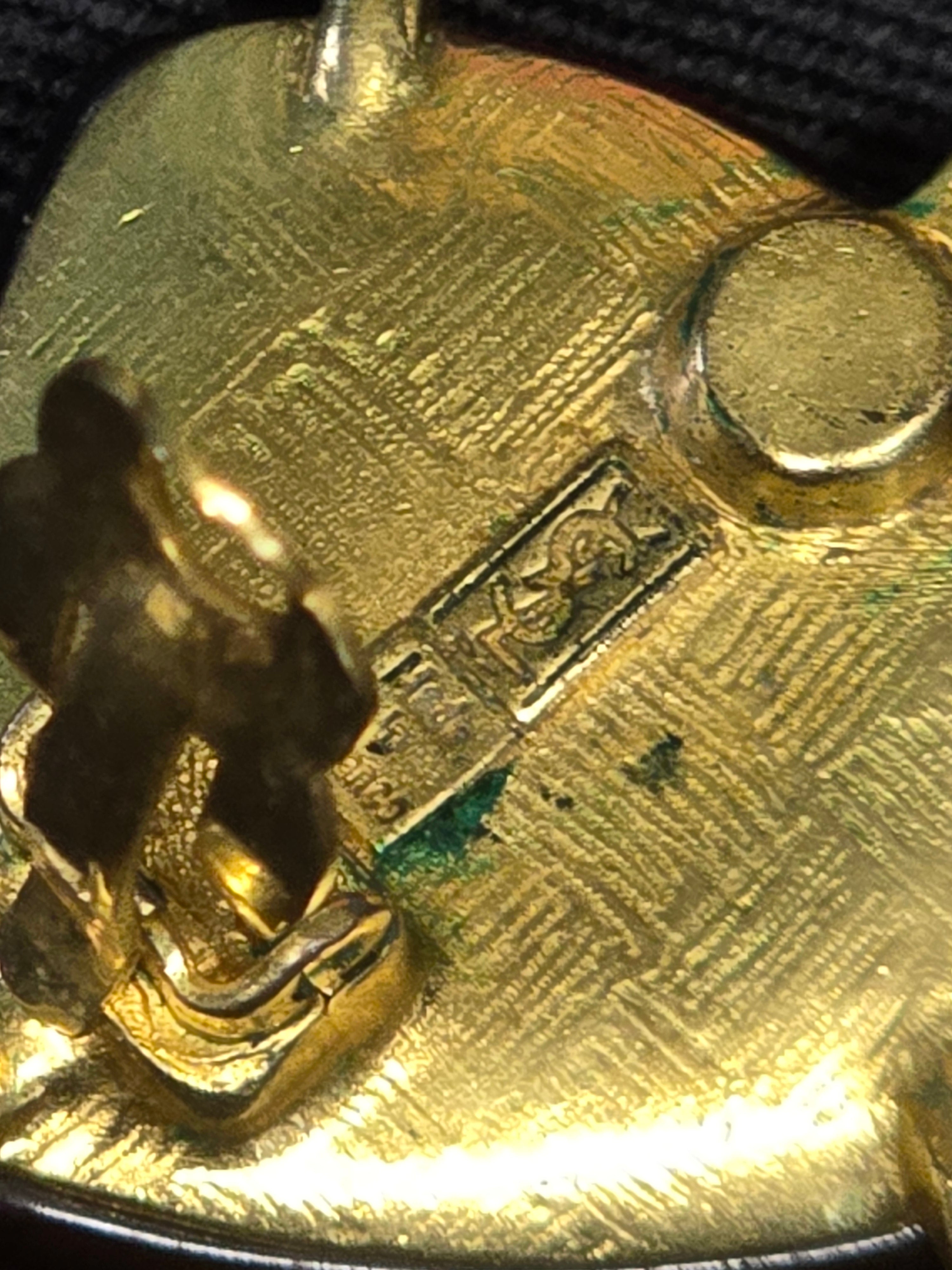 YSL parrure bracelet et boucles