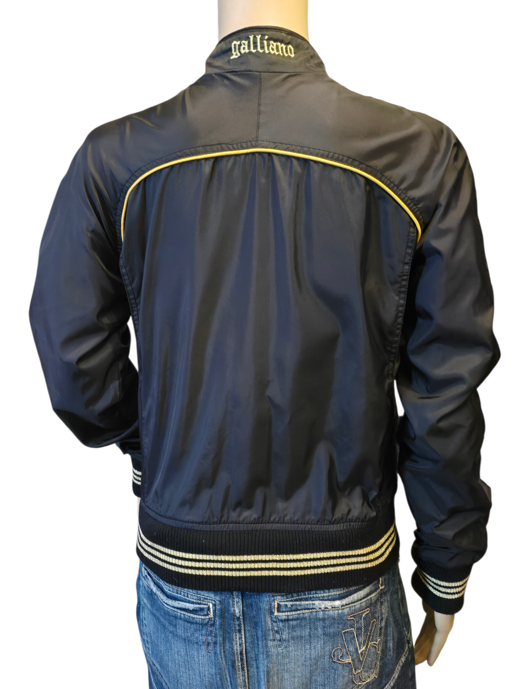 John Galliano – Bomber Noir & Or T38