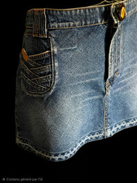 Dolce & Gabbana jupe en jean - L.F Lusso