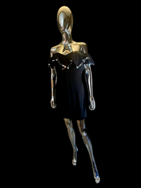 Alexandre Vauthier robe courte noire - L.F Lusso