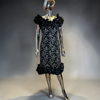 Azzaro haute couture evening dress size 40 vintage - L.F Lusso