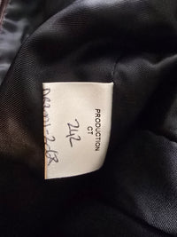Alexandre Vauthier — Robe Courte Prototype Défilé Lurex Bronze T36