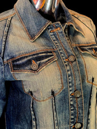 veste en jean - L.F Lusso