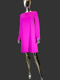 robe droite rose Escada - L.F Lusso