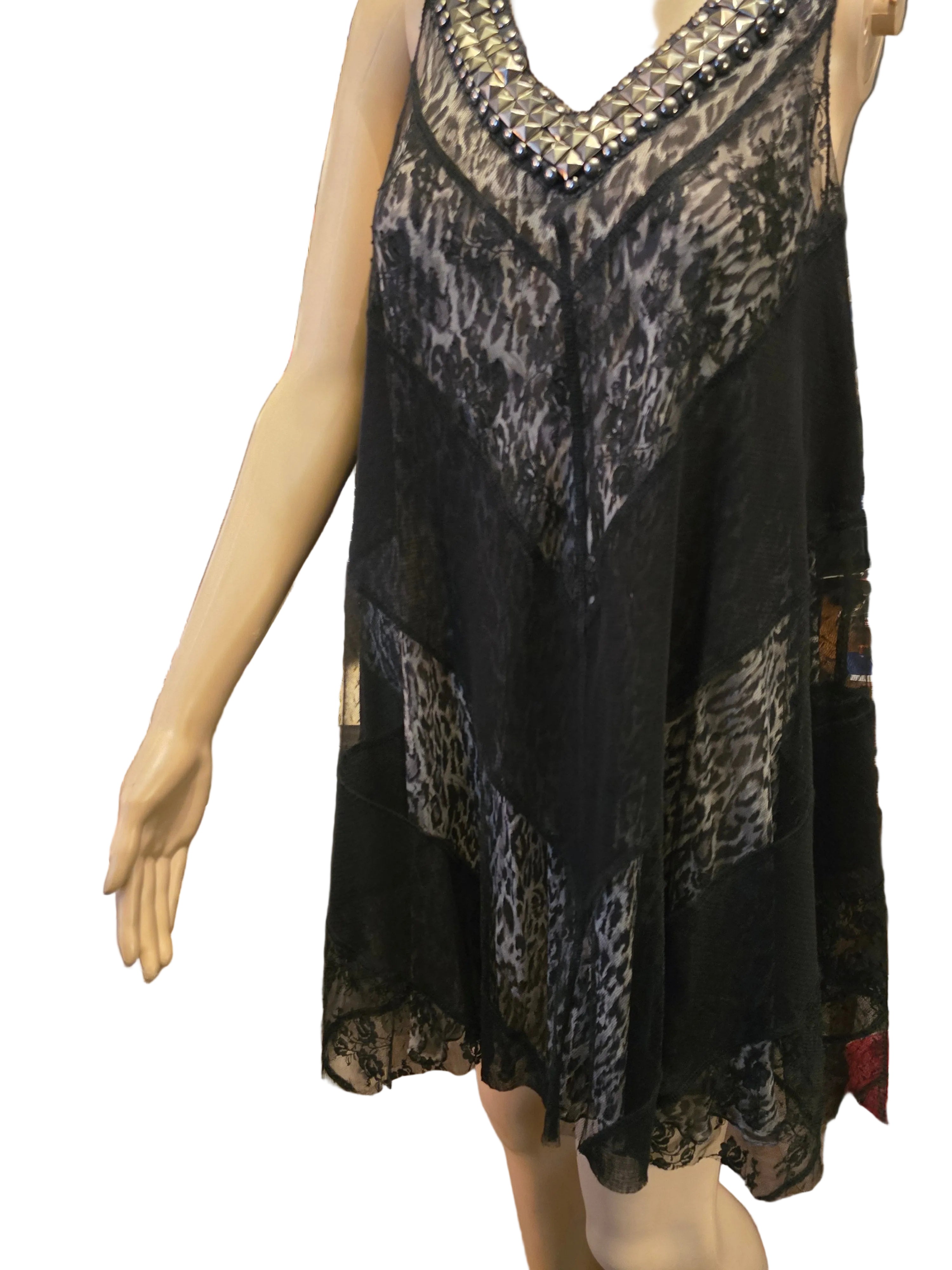 Balmain robe courte en voile