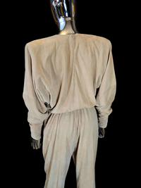 Prototype combinaison en daim Alexandre Vauthier T38