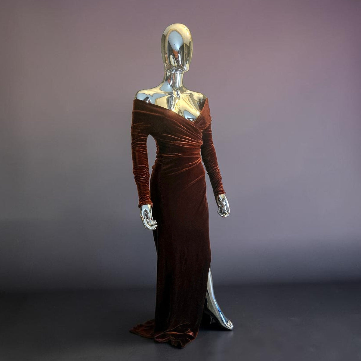 robe en velours Alexandre Vauthier - L.F Lusso