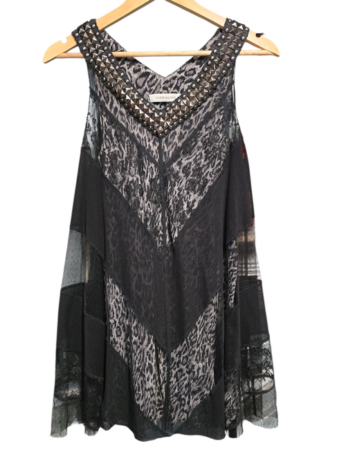 Balmain robe courte en voile