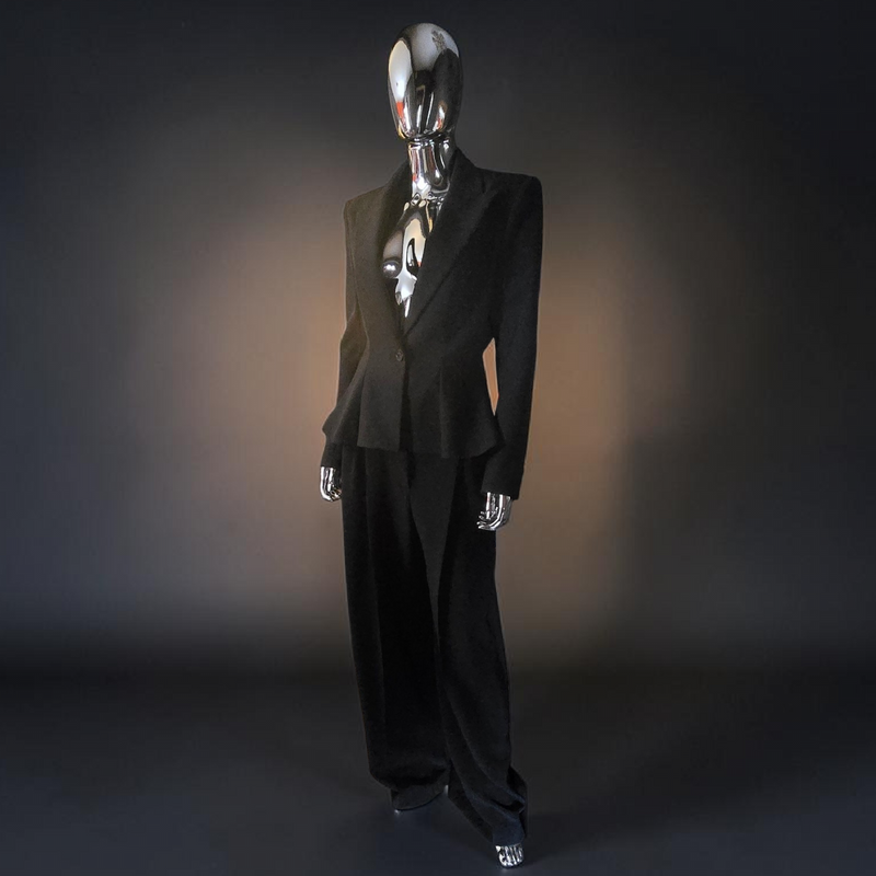 Alexandre Vauthier tailleur noir veste cintrée - L.F Lusso
