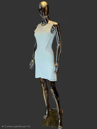 Robe blanche Paco Rabanne - L.F Lusso