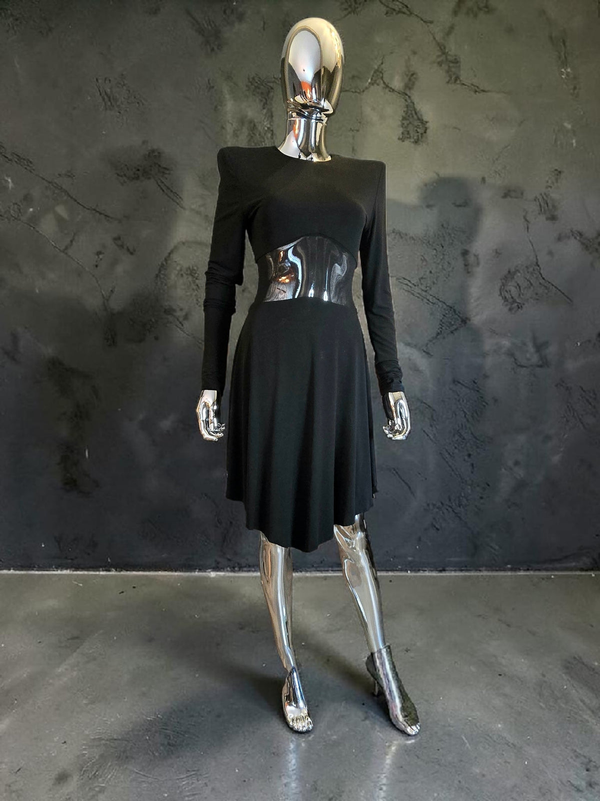 Robe de cocktail noire Alexandre Vauthier - L.F Lusso
