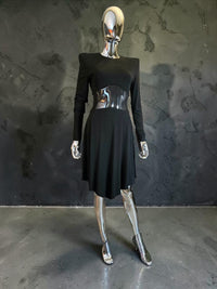 Robe de cocktail noire Alexandre Vauthier - L.F Lusso