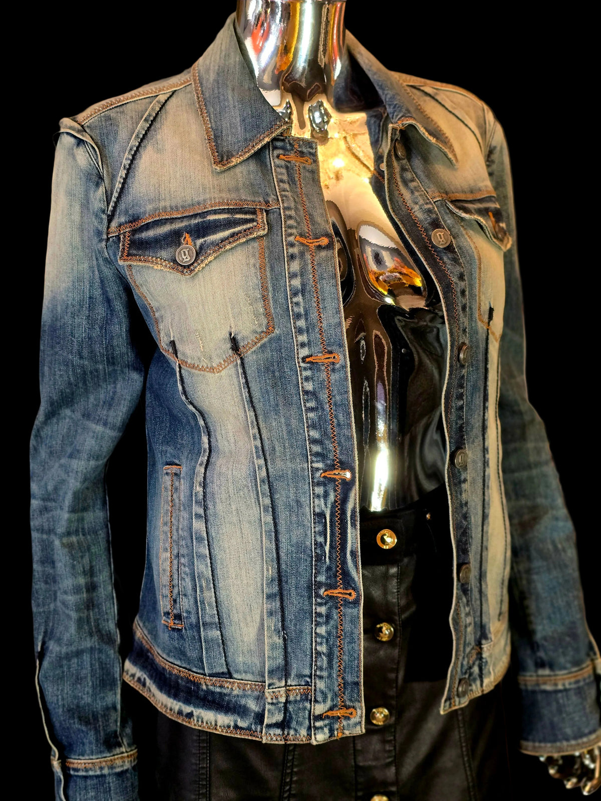 Galliano veste en jean - L.F Lusso