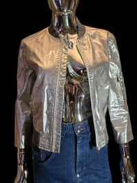 Veste vintage argent Paco Rabanne - L.F Lusso