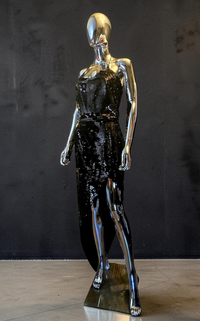 Alexandre Vauthier robe cocktail asymétrique noire - L.F Lusso