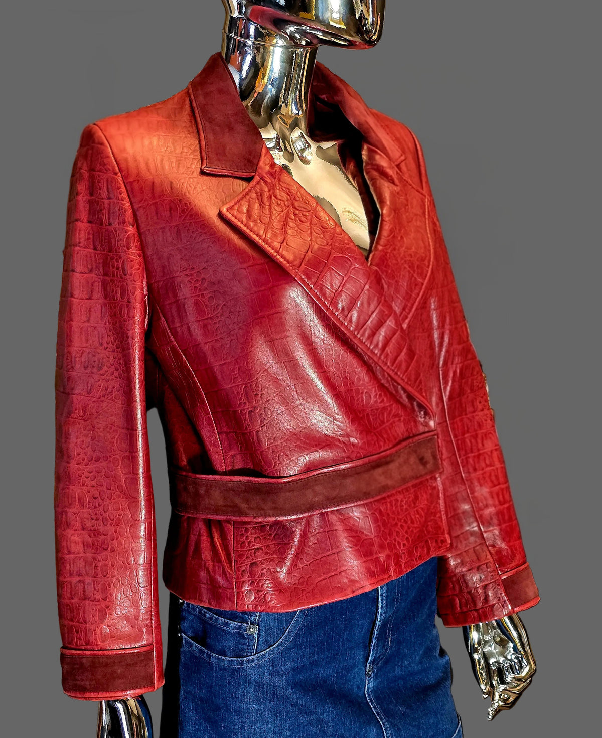 Blouson en cuir Valentino - L.F Lusso