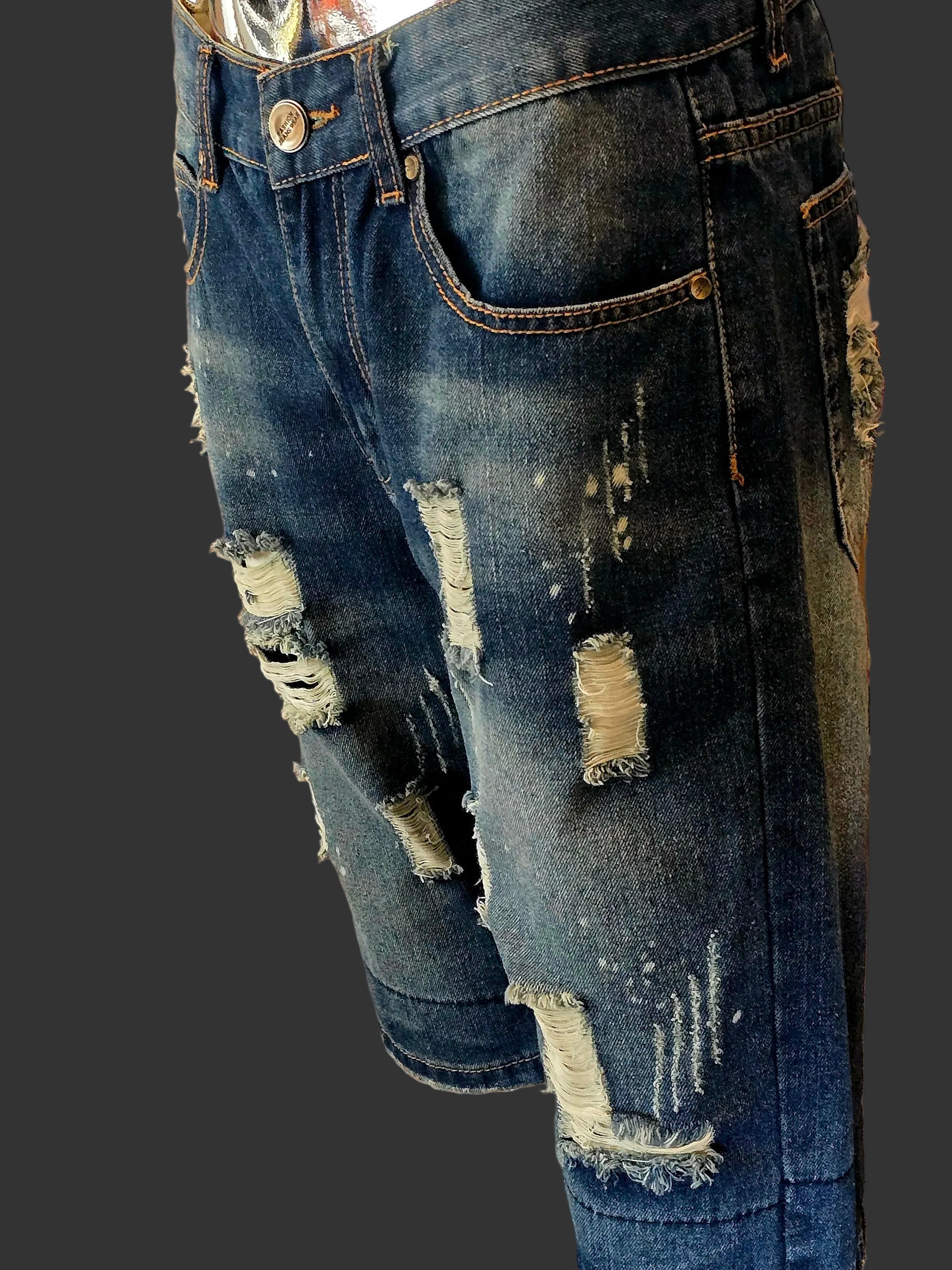 Balmain denim shorts size 40 vintage - L.F Lusso