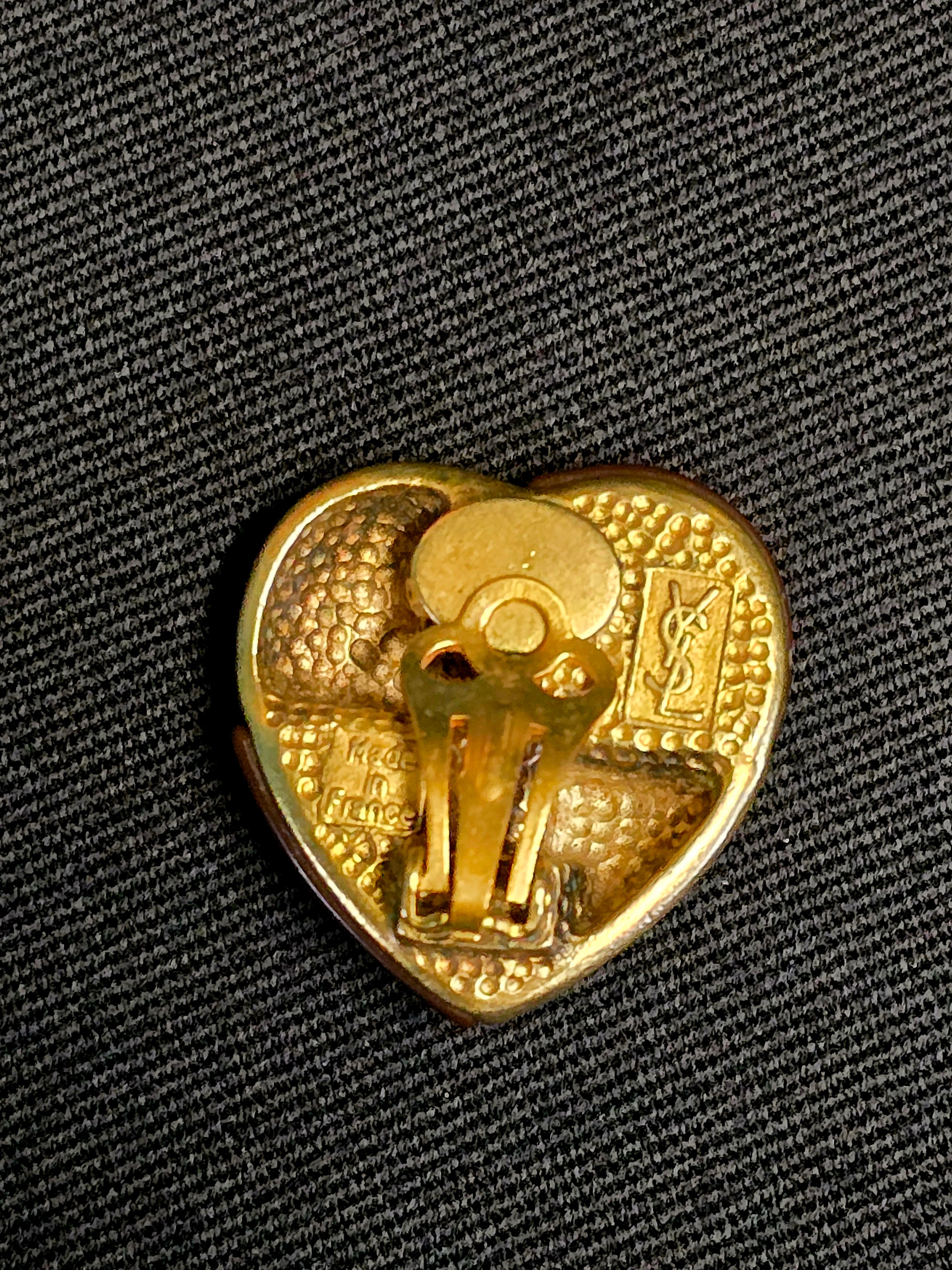 YSL Vintage Clip-on Earrings