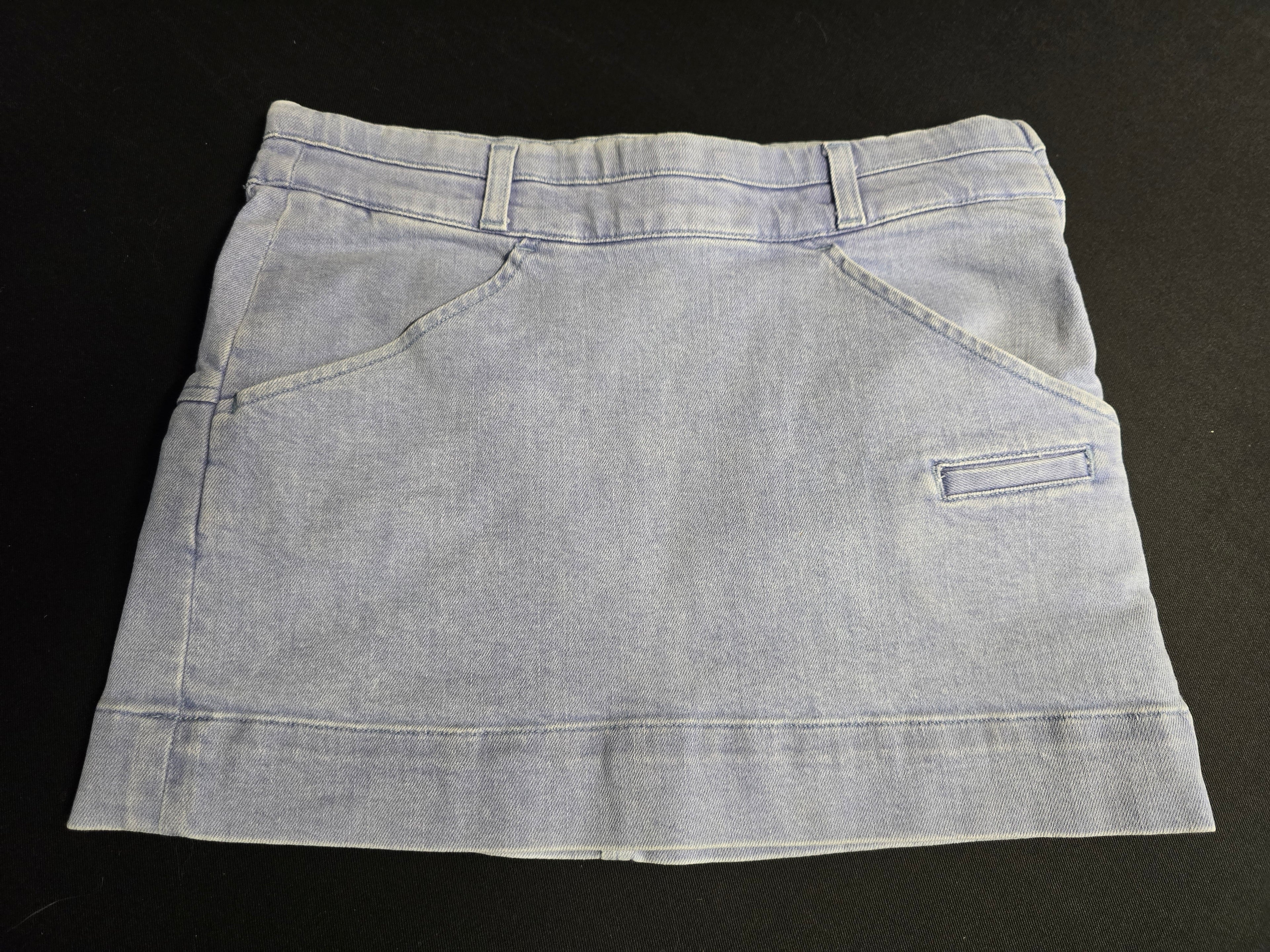 Chloé denim mini skirt size 34 vintage - L.F Lusso