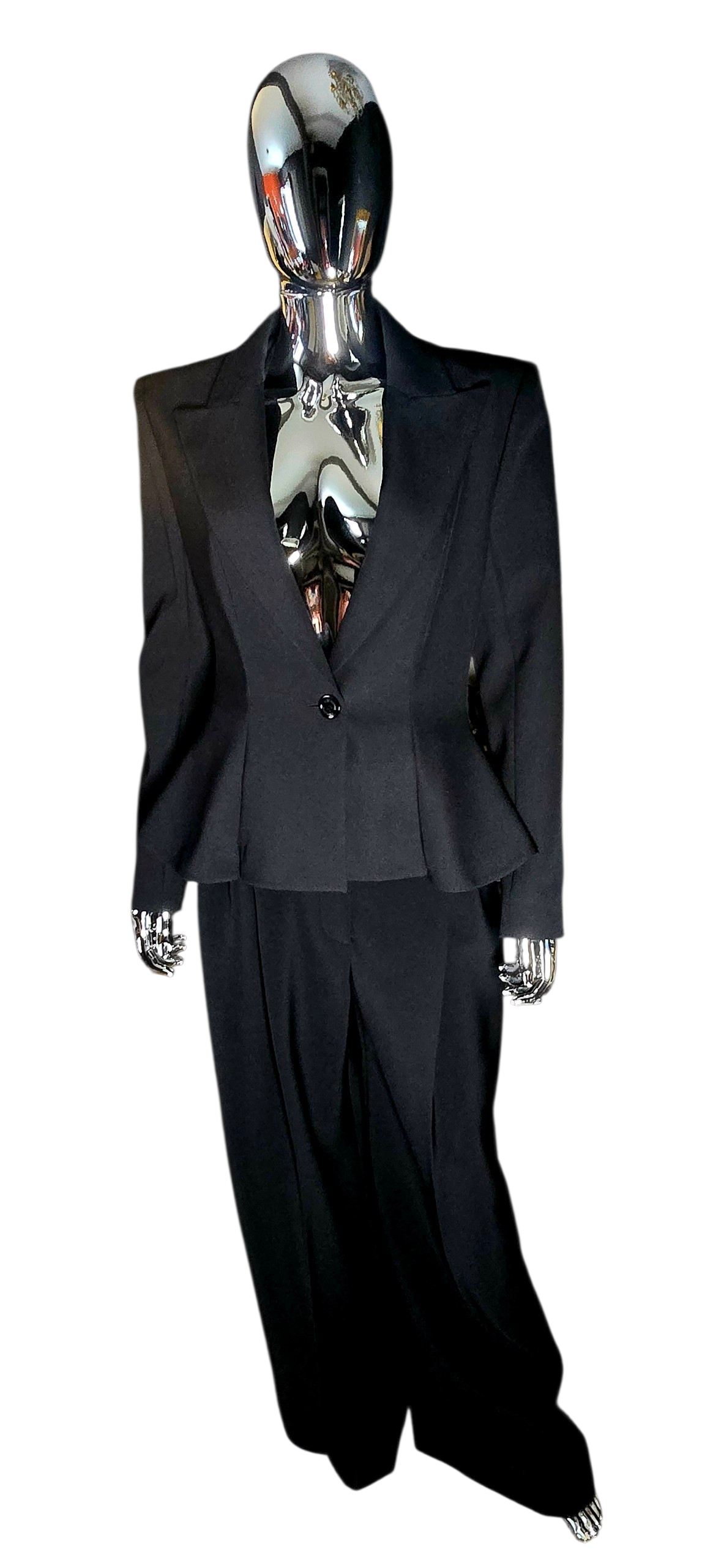 Alexandre Vauthier tailleur noir veste cintrée neuf T40 - L.F Lusso