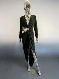 Alexandre Vauthier robe de soirée asymétrique noie - L.F Lusso