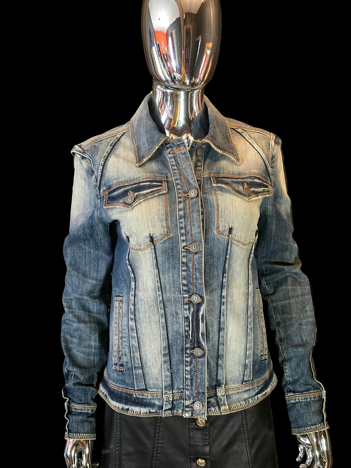 Veste en jean Galliano - L.F Lusso
