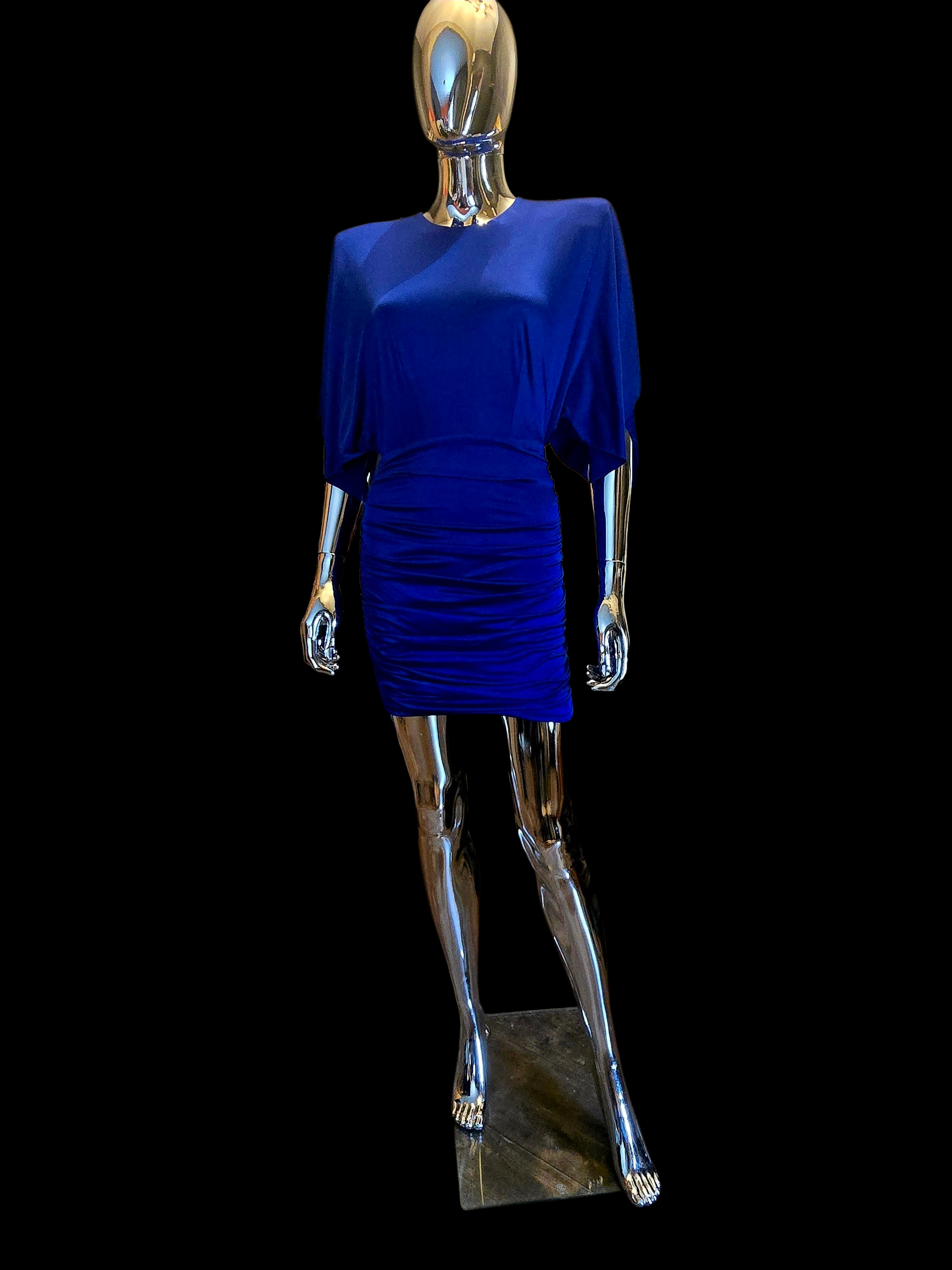 robe bleu dos nu Vauthier - L.F Lusso