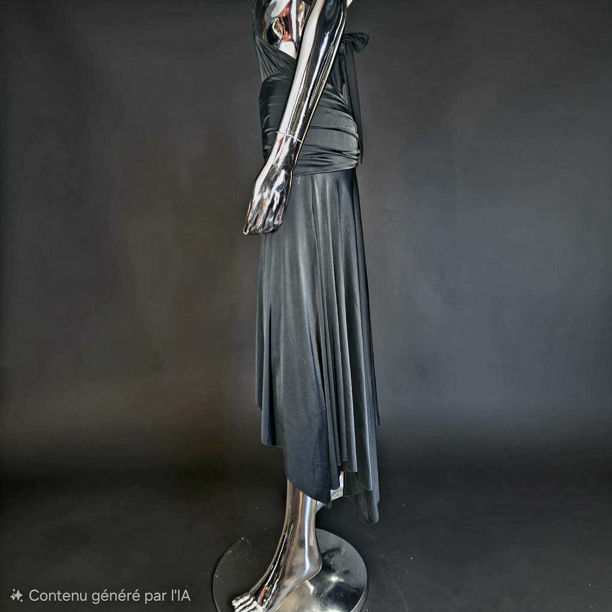 robe noire Alexandre Vauthier - LF Lusso