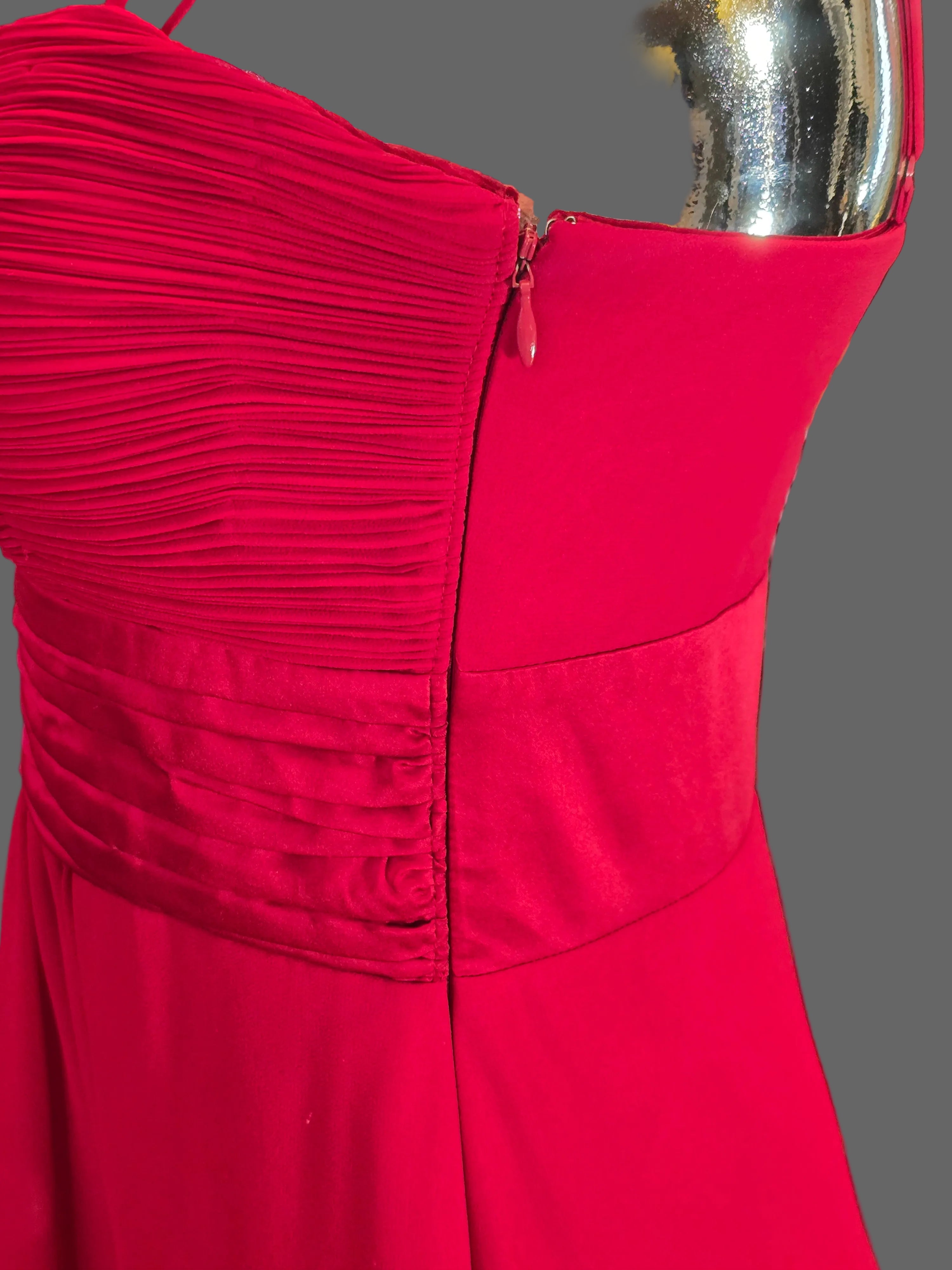 Valentino robe d'été rouge - L.F Lusso