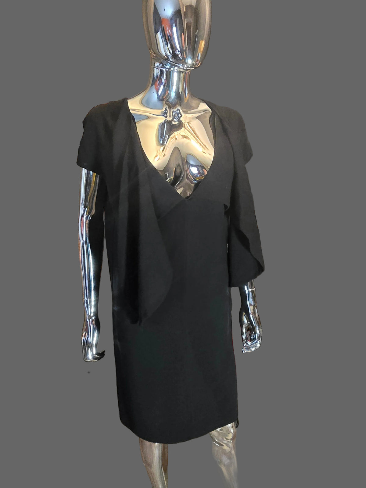 robe de soirée noire T42 Nina Ricci - L.F Lusso