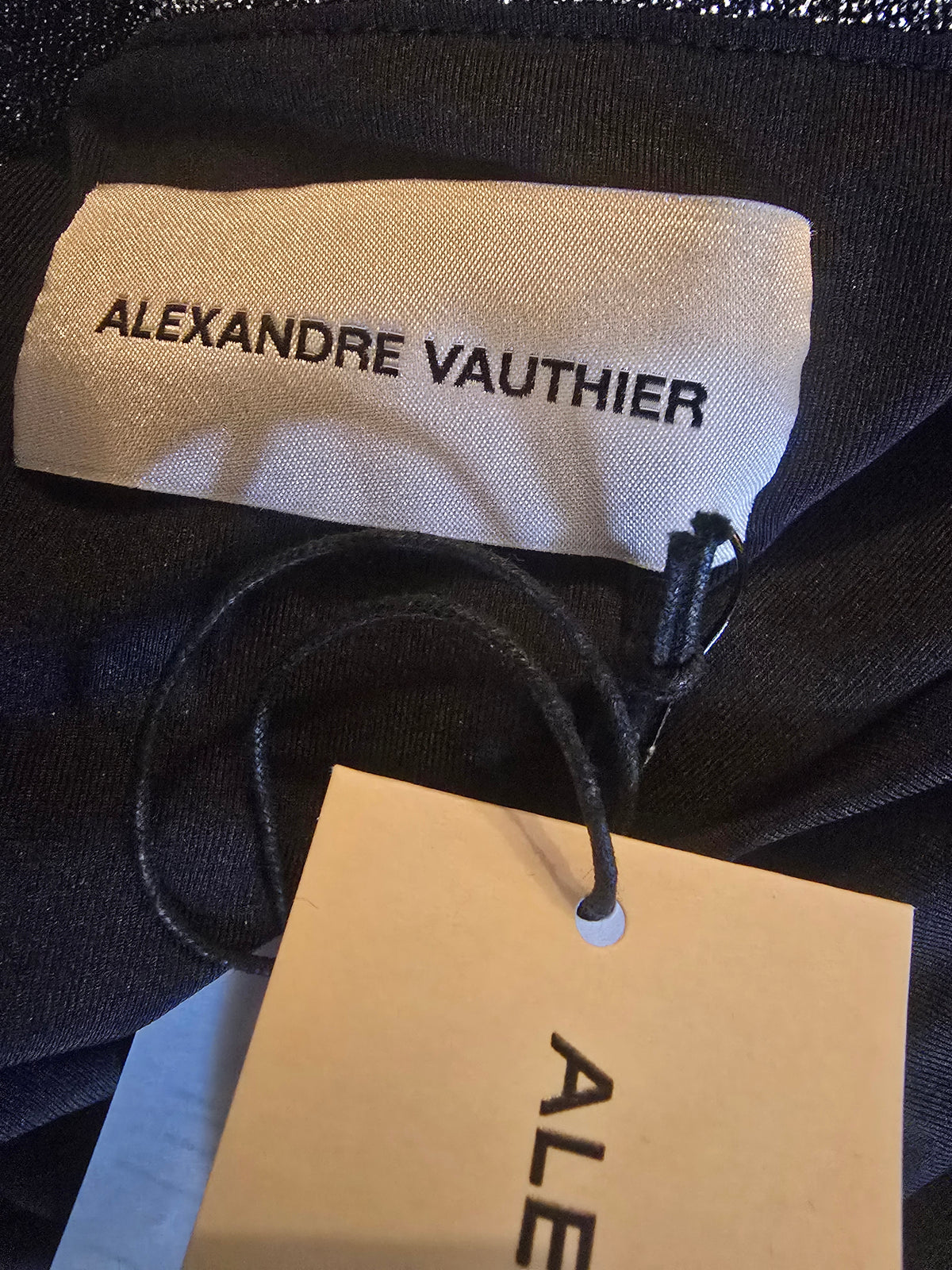 Alexandre Vauthier robe logue silver - L.F Lusso