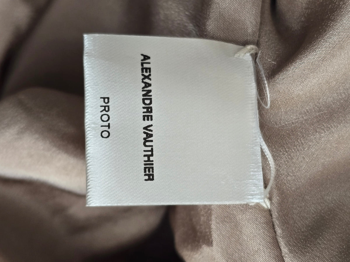 Prototype combinaison en daim Alexandre Vauthier T38
