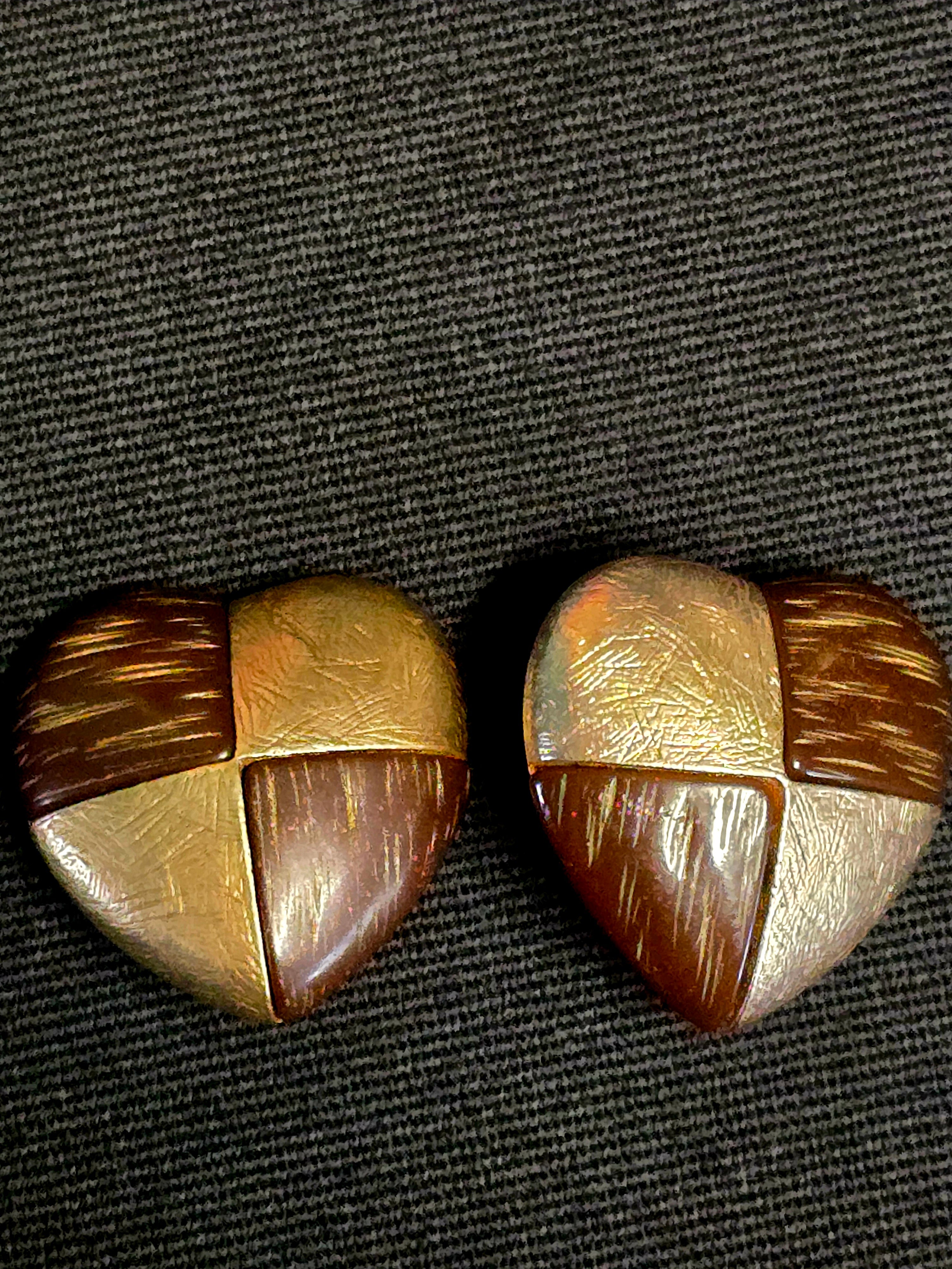 YSL Vintage Clip-on Earrings