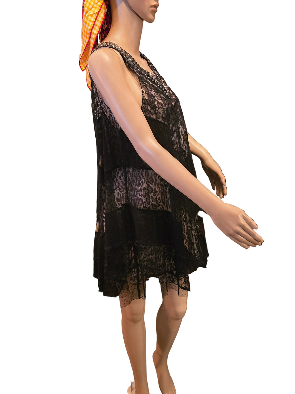 Balmain robe courte en voile