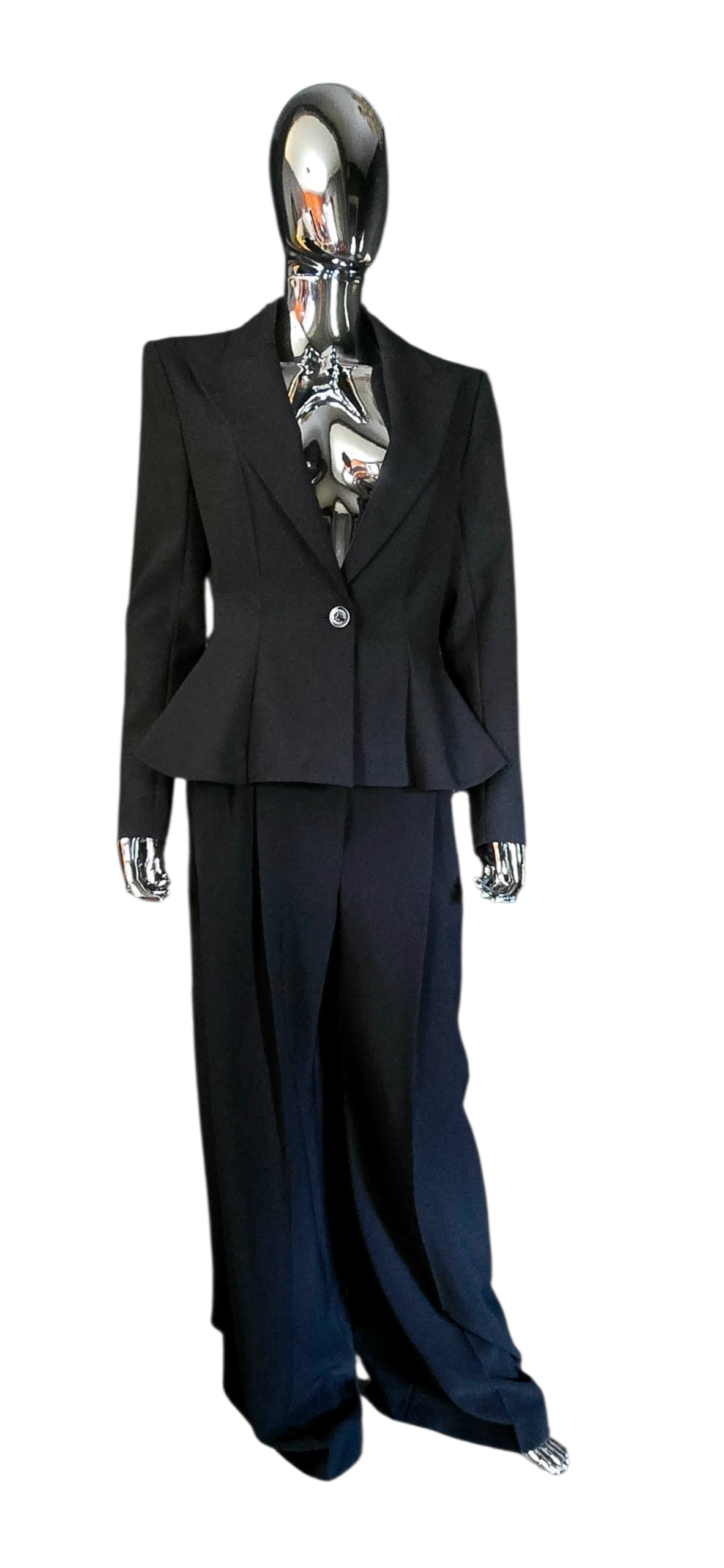 Alexandre Vauthier tailleur noir veste cintrée T40 neuf - L.F Lusso
