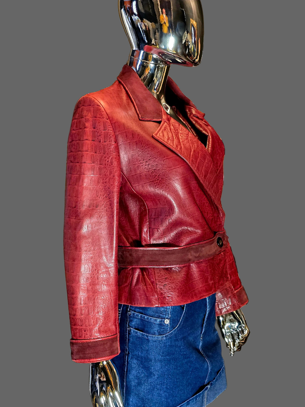 Valentino blouson en cuir - L.F Lusso