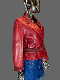 Valentino blouson en cuir - L.F Lusso